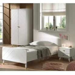 Möbel Jugendzimmer in Weiß - Zimventa (dreiteilig)