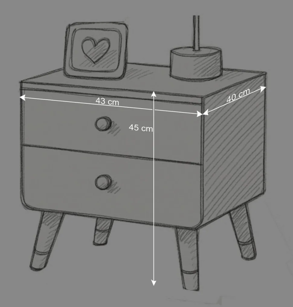 Möbel Jugendzimmer in Weiß - Zimventa (dreiteilig)