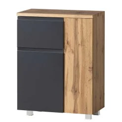 Möbel Kombination fürs Bad zweifarbig - Jambi (fünfteilig)