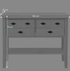 Möbel Set Satumare für Flur (zweiteilig)