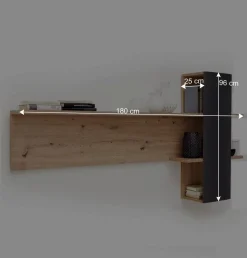 Möbel Wohnkombination Set - Vecenda (vierteilig)