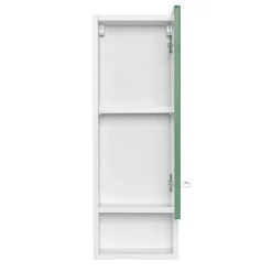 Möbelprogramm fürs Bad in Grün - Loenixa (vierteilig)