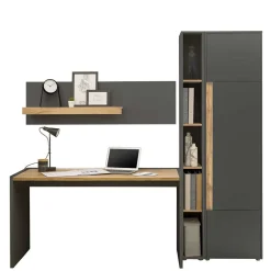 Möbelset fürs Home Office komplett - Ahilav (vierteilig)