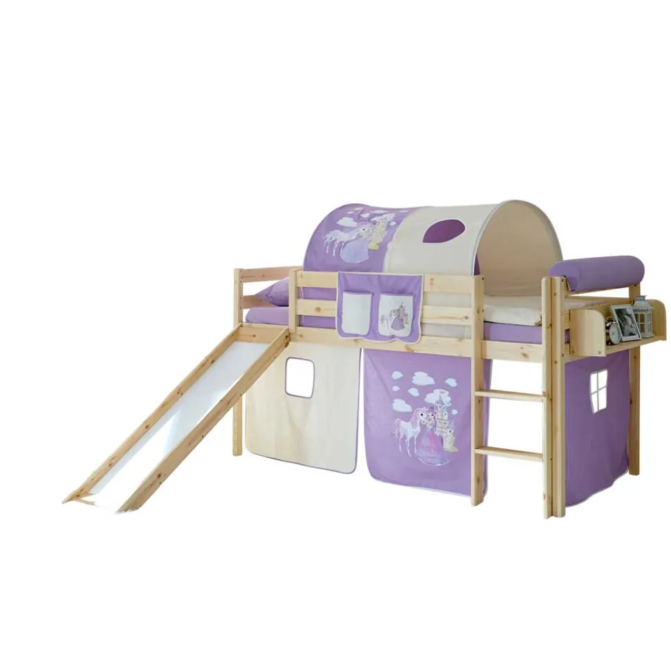 Mädchen Hochbett Second mit Rutsche