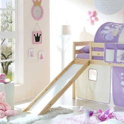 Mädchen Hochbett Second mit Rutsche