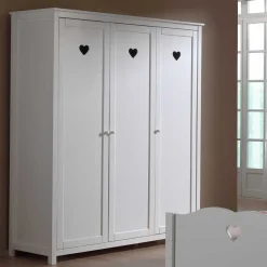 Mädchenzimmer Grandory mit Herzchen (vierteilig)