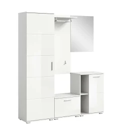 Mehrteilige Garderobenkombination in Hochglanz - Rugova I