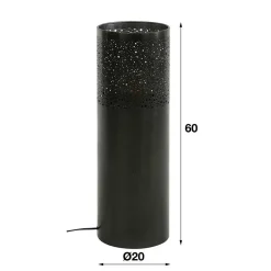 Metall Stehleuchte im Zylinder Design - Vacan