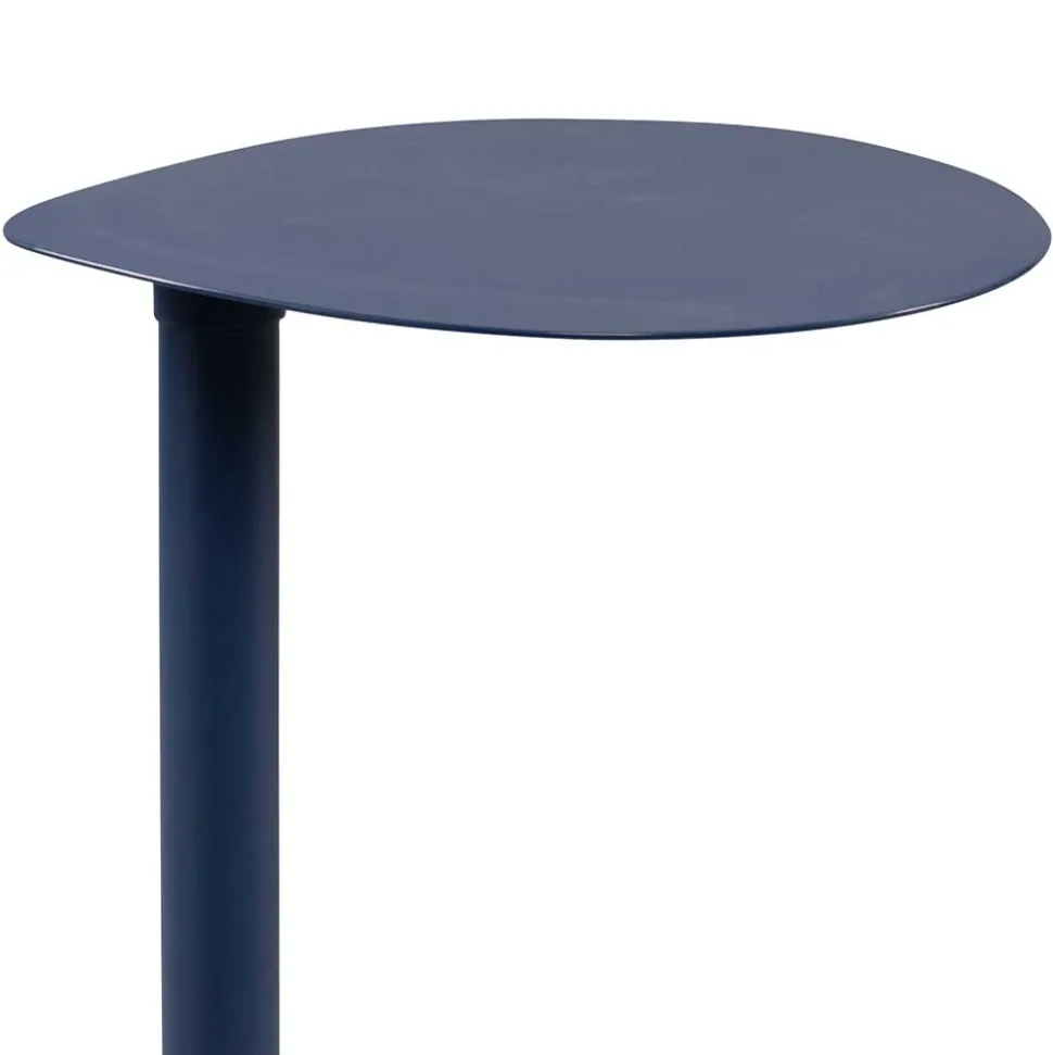 Metall-Anstelltisch in mattem Dunkelblau - Sancho