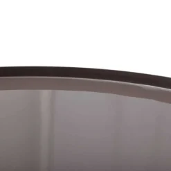 Metall-Beistelltisch in Grau und Silber - Halkan