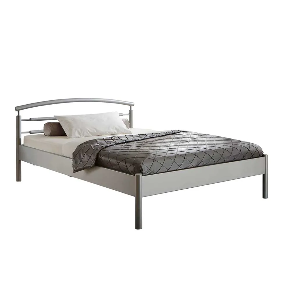 Metallbett Matilda in Grau