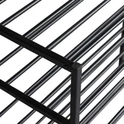 Metallregal mit acht Schuhgittern - Top