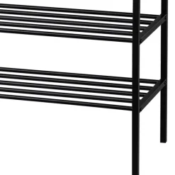 Metallregal mit acht Schuhgittern - Top