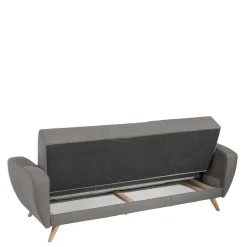 Microfaser Bettcouch mit drei Sitzplätzen - Durencas