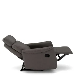 Microfaser TV Relaxsessel in Dunkelgrau - Vergoma