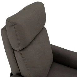 Microfaser TV Relaxsessel in Dunkelgrau - Vergoma