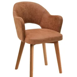 Microfaserstuhl mit Armlehnen - Oseidon