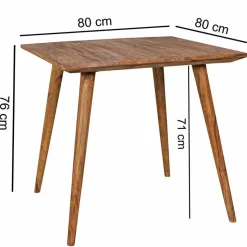 Mid-Century Tisch Cospic in rechteckig oder quadratisch
