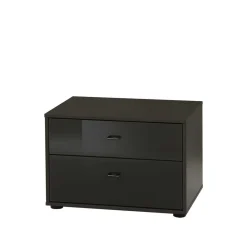 Mini Kommode Cornea in Grau Braun