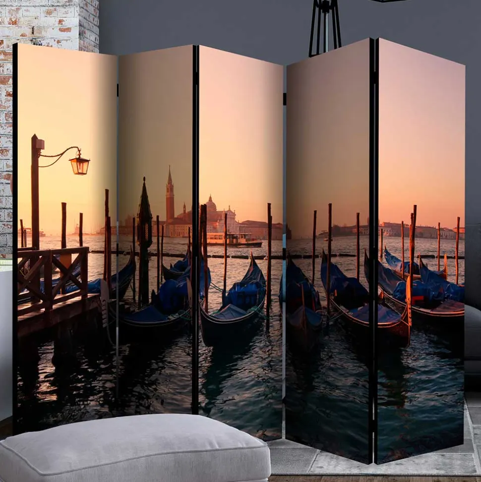Mobiler Paravent mit Foto von Venedig - Catinalo