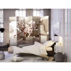 Mobiler Raumteiler aus Leinwand - Lasalinas