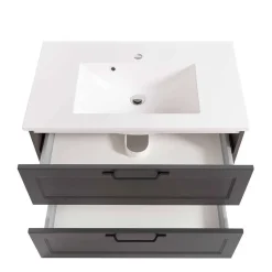 Modern Country Badeinrichtung Set - Novelya (dreiteilig)