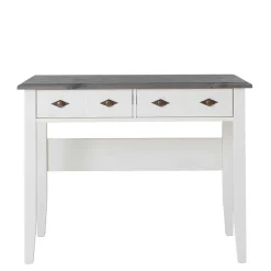 Modern Country Frisiertisch Set zweifarbig - Mirandesca (dreiteilig)