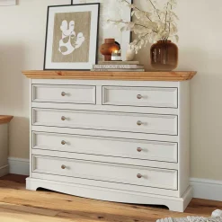 Modern Country Kommode zweifarbig - Vitablo