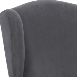 Modern Country Ohrensessel in Anthrazit - Anram