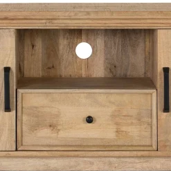 Modern Country TV Board mit Lamellentüren - Muray