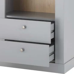 Modern Country Wohnwand Set - Buleta (vierteilig)