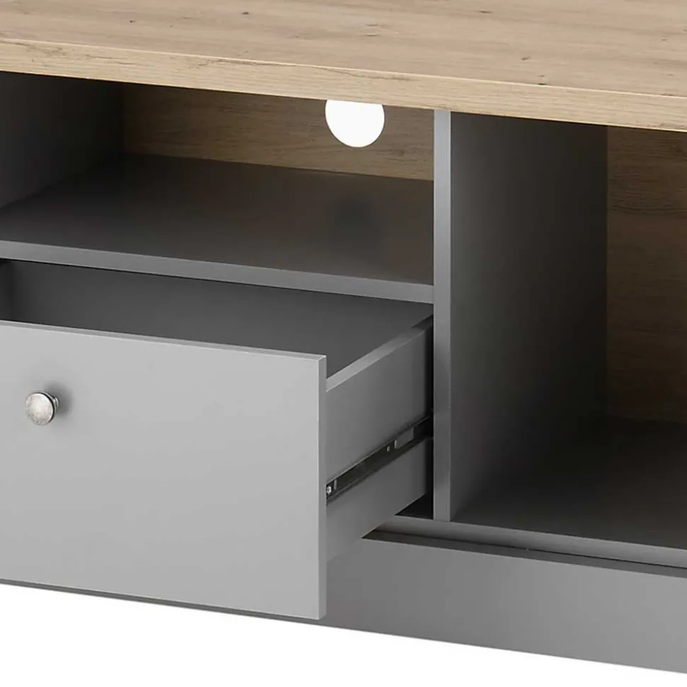 Modern Country Wohnwand Set - Buleta (vierteilig)