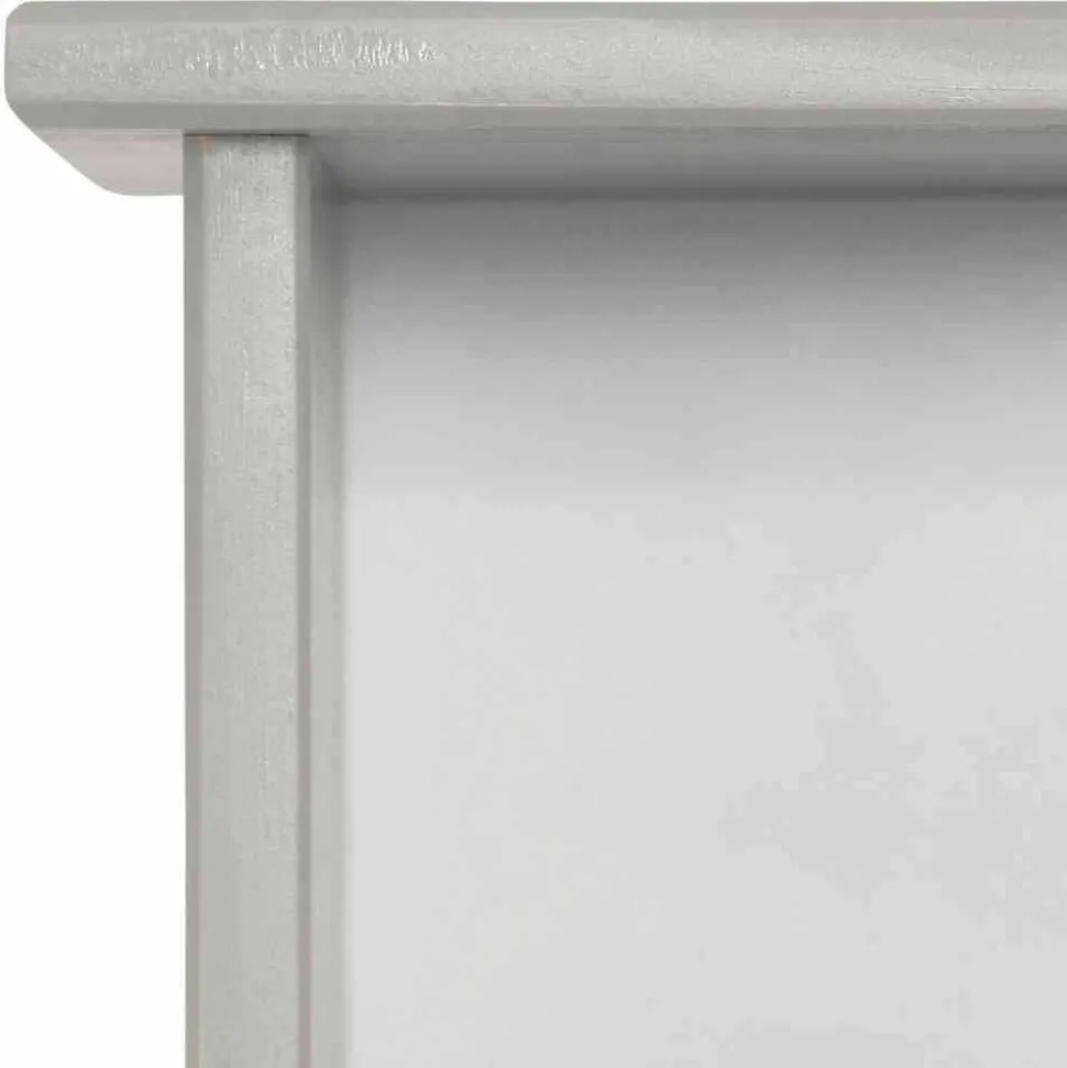 Moderne Anrichte mit Regal in Weiß & Grau - Lurgeno