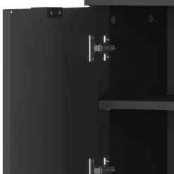 Moderne Badmöbel Kombi in Grau - Quado (dreiteilig)