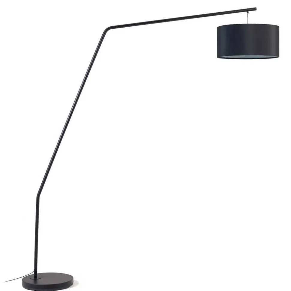 Moderne Bogenlampe in Schwarz - Juwan