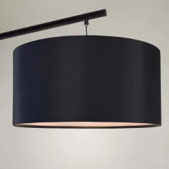 Moderne Bogenlampe in Schwarz - Juwan