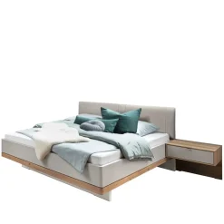 Moderne Design Bettanlage mit Kunstleder - Crascanu (dreiteilig)