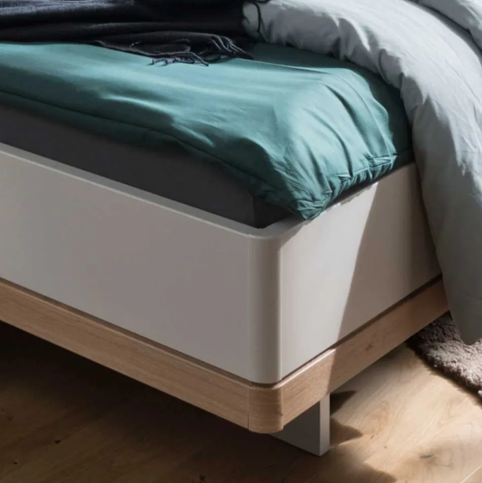 Moderne Design Bettanlage mit Kunstleder - Crascanu (dreiteilig)