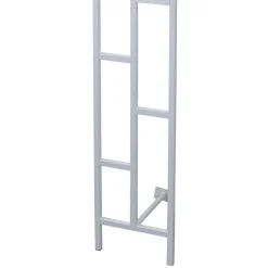 Moderne Design Wandgarderobe aus Stahl in Weiß - Musone