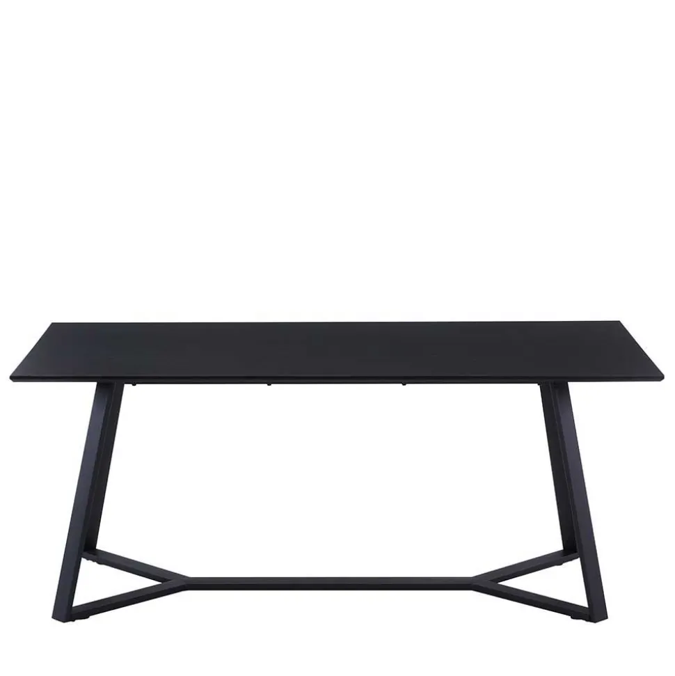 Moderne Esstischgruppe in Grau - Kolmarida (fünfteilig)