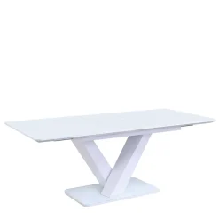 Moderne Esszimmer Gruppe in Weiß - Colosses (fünfteilig)