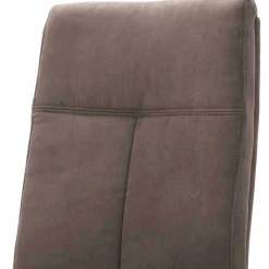 Moderne Freischwingerstühle Yidana in Beige Microfaser (2er Set)