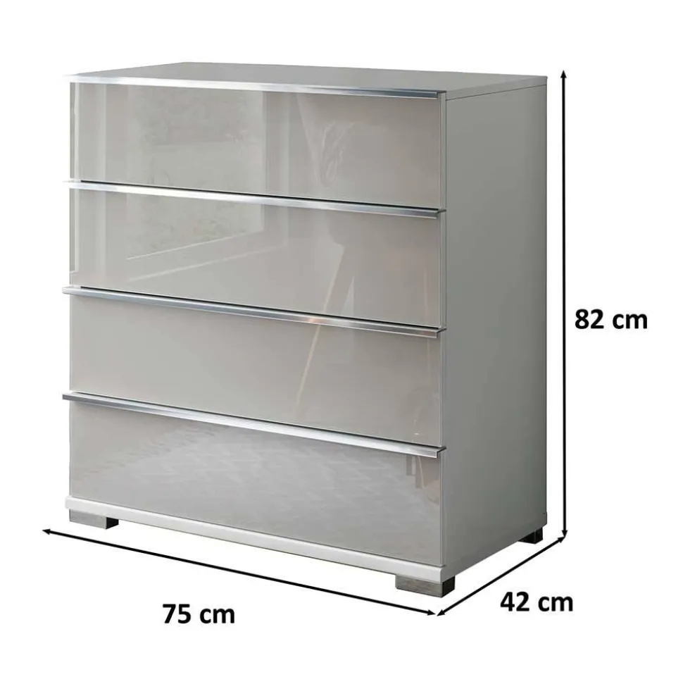 Moderne Kommode 75 cm breit - Pascan