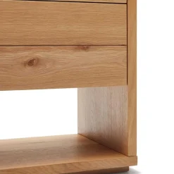 Moderne Kommode mit drei Schubladen und Fach - Algaro