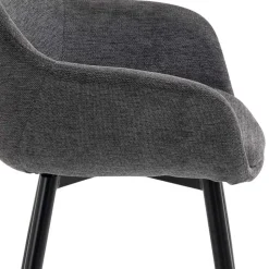 Moderne Polsterstühle mit Armlehnen - Salottivo (2er Set)