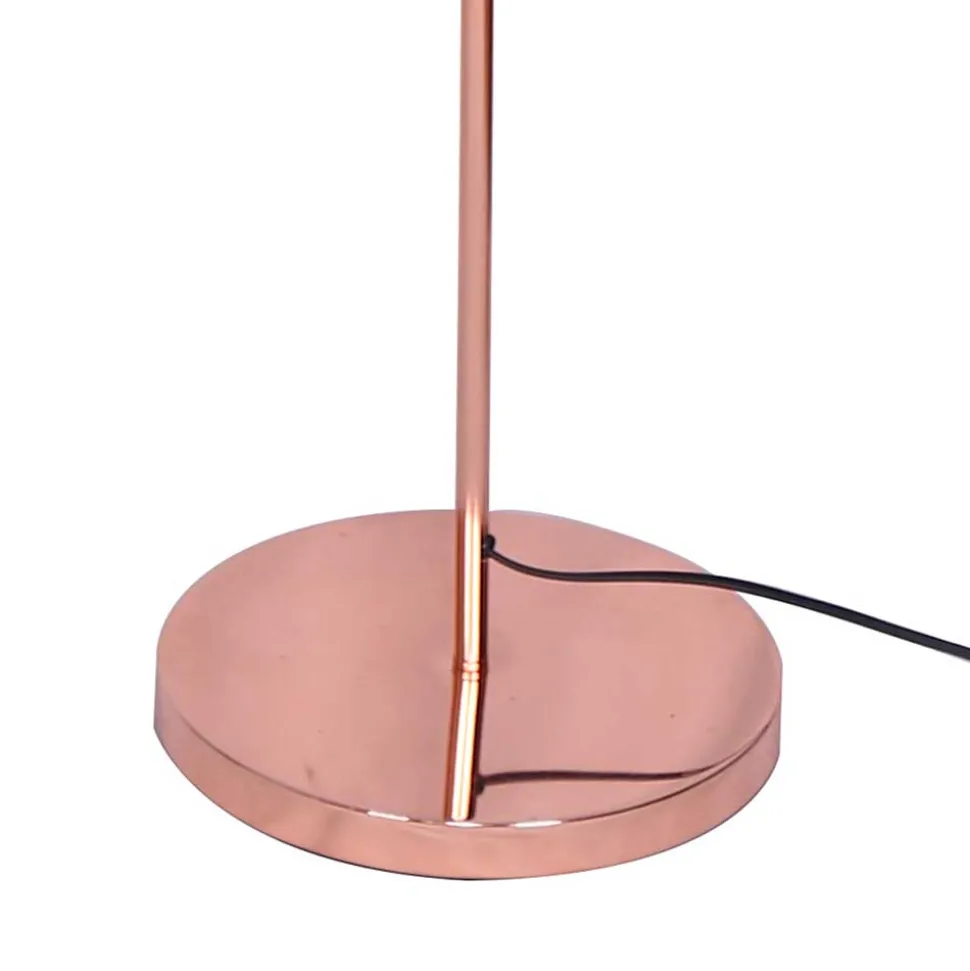 Moderne Retro Stehleuchte in Kupferfarben - Cantinar