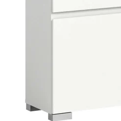 Moderne Schuh-Kombikommode in Weiß - Dany