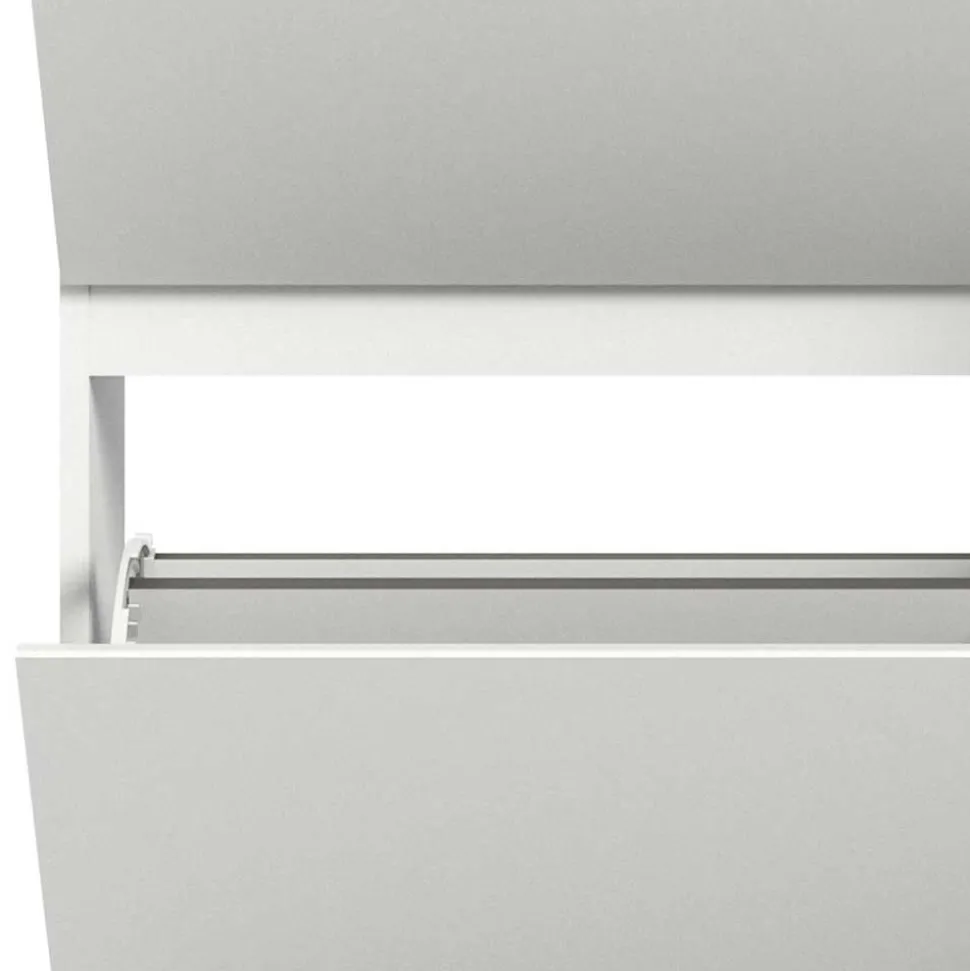 Moderne Schuh-Kombikommode in Weiß - Dany