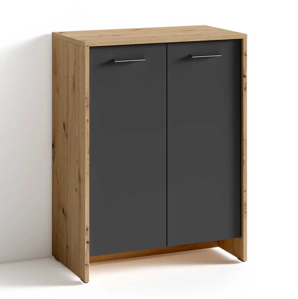 Moderne Schuhkommode zweifarbig - Ungaran