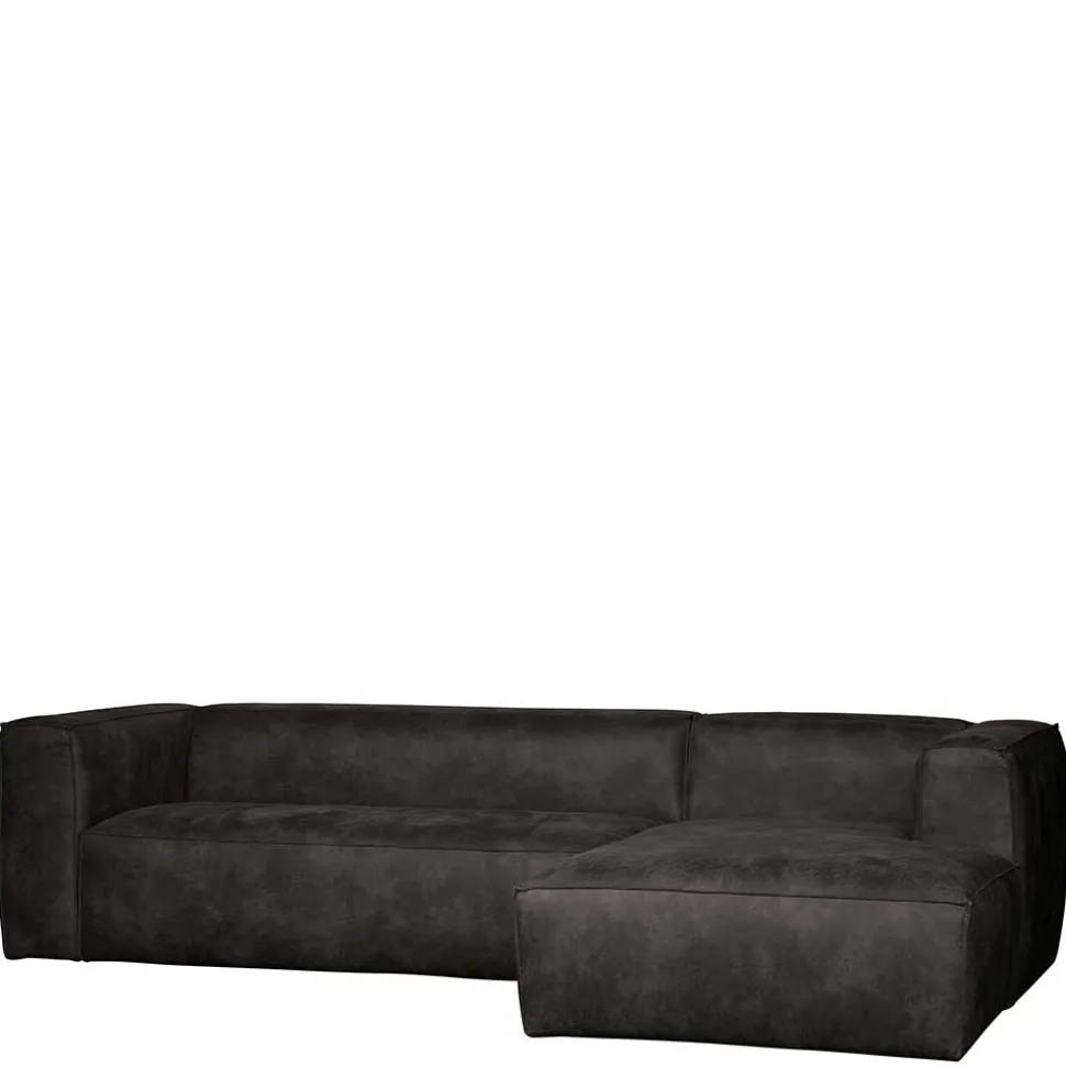 Moderne Sofaecke in Schwarz Recyclingleder - Vlotho